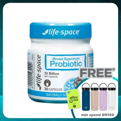 LIFE SPACE Broad Spectrum Probiotic 30 capsules