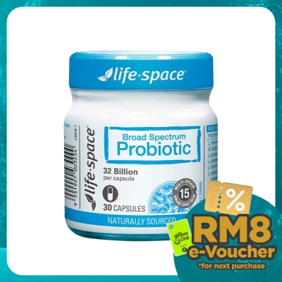 LIFE SPACE Broad Spectrum Probiotic 30 capsules