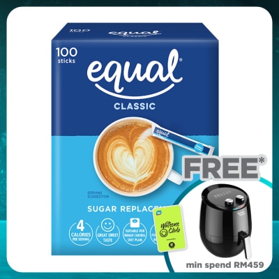 EQUAL Classic Sweetener Sticks 100s