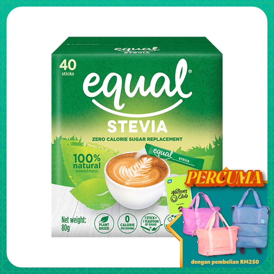 Stevia Sweetener Sticks 40s