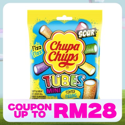 CHUPA CHUPS Sour Bites Mini Centre Filling 80g