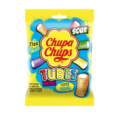CHUPA CHUPS - Sour Bites Mini Centre Filling 80g image