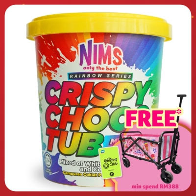 NIMS Crispy Choco Tub Mini Rainbow Crunch 250G
