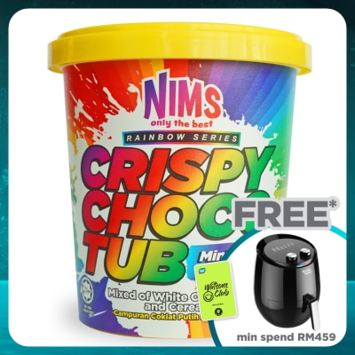 NIMS Crispy Choco Tub Mini Rainbow Crunch 250G