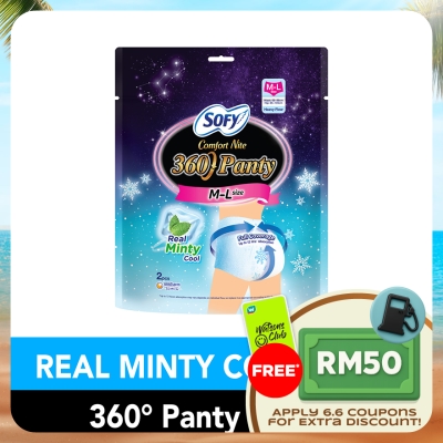 SOFY - Comfort Nite 360 Panty Cool M-L 2s