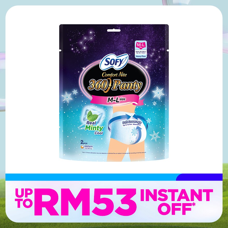 Comfort Nite 360 Panty Cool M-L 2s