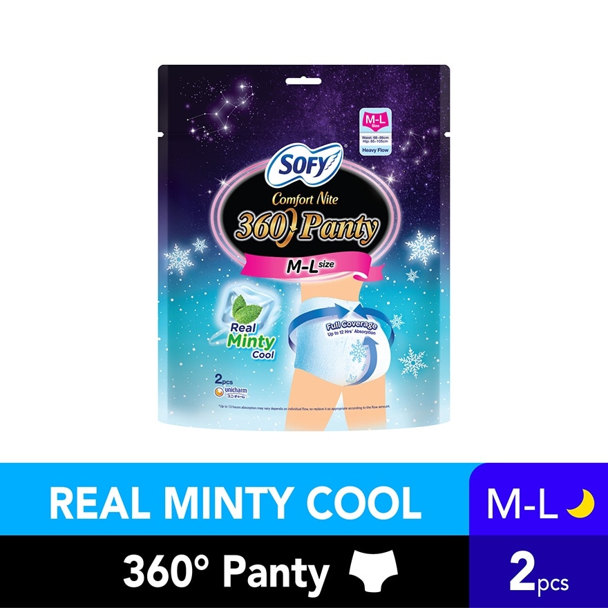 Comfort Nite 360 Panty Cool M-L 2s