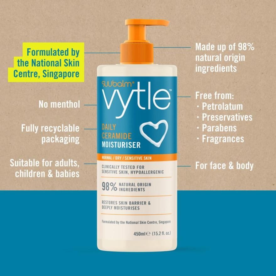 Vytle Daily Ceramide Moisturiser 100ml image