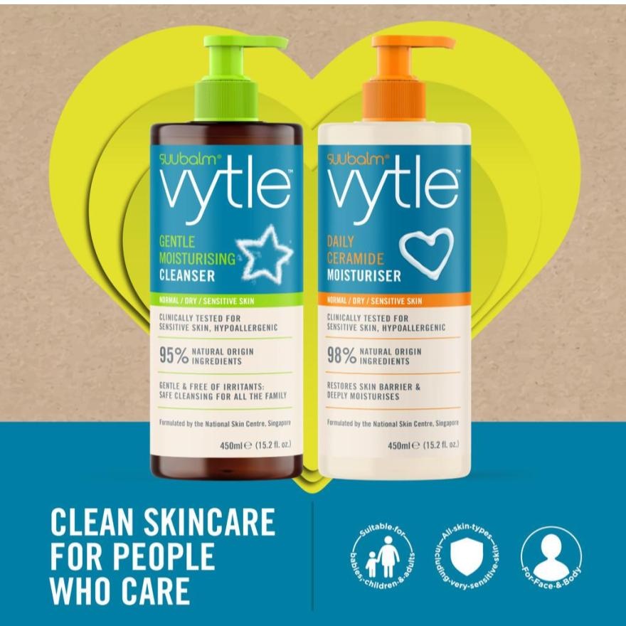 Vytle Gentle Moisturising Cleanser 450ml