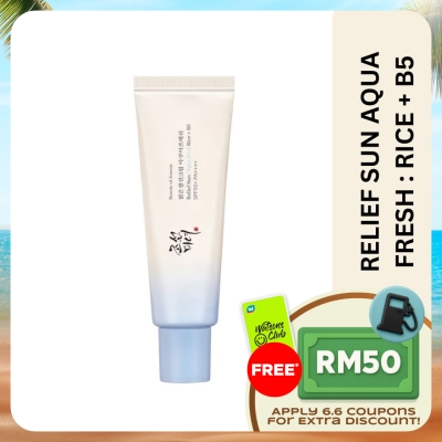 BEAUTY OF JOSEON - Relief Sun Aqua-fresh : Rice + B5 50ml