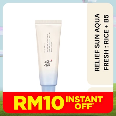 BEAUTY OF JOSEON Relief Sun Aqua-fresh : Rice + B5 50ml