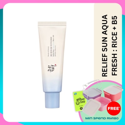 BEAUTY OF JOSEON Relief Sun Aqua-fresh : Rice + B5 50ml