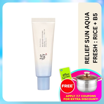 BEAUTY OF JOSEON - Relief Sun Aqua-fresh : Rice + B5 50ml