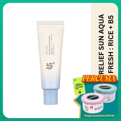 BEAUTY OF JOSEON Relief Sun Aqua-fresh : Rice + B5 50ml