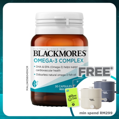 BLACKMORES BLACKMORES OMEGA-3 COMPLEX 500MG 30S