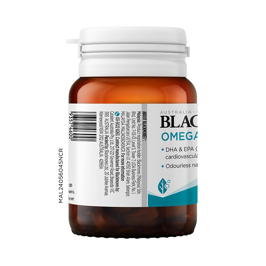 BLACKMORES OMEGA-3 COMPLEX 500MG 30S