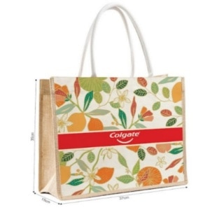 GWP Colgate Jute Bag 1s (While Stock Last)