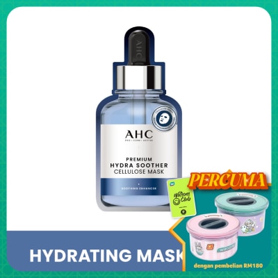 AHC Premium Hydra Soother Cellulose Mask 1s