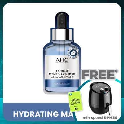 AHC Premium Hydra Soother Cellulose Mask 1s