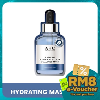 AHC Premium Hydra Soother Cellulose Mask 1s