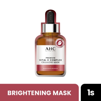 AHC - Premium Vital C Complex Cellulose Mask 1s