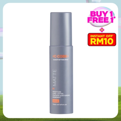C.CODE Makeup Setting Spray Matte 60ML 1s