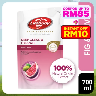LIFEBUOY Body Wash Refill Fig & Olive 700ml