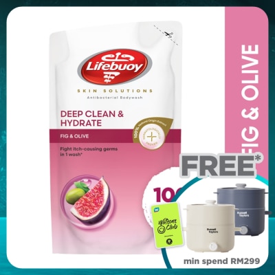LIFEBUOY Body Wash Refill Fig & Olive 700ml