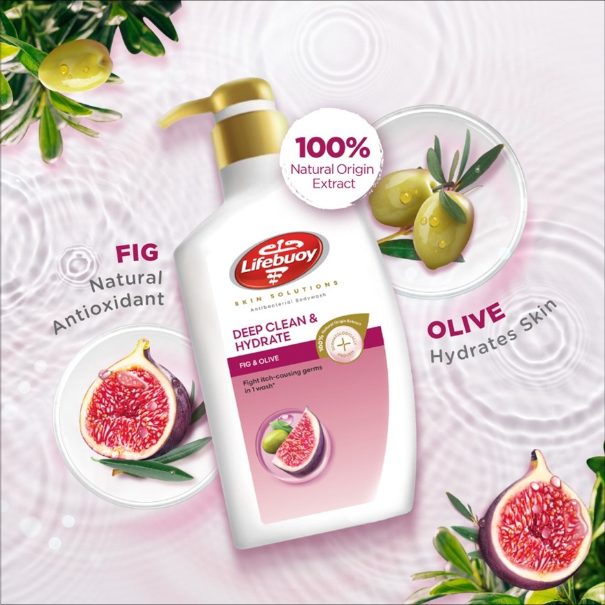 Body Wash Bottle Fig & Olive 900ml image