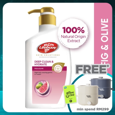 LIFEBUOY Body Wash Bottle Fig & Olive 900ml