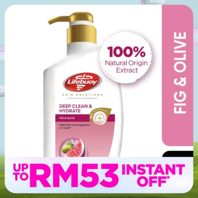 LIFEBUOY Body Wash Bottle Fig & Olive 900ml