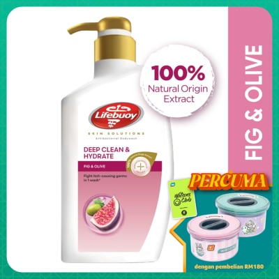 LIFEBUOY Body Wash Bottle Fig & Olive 900ml