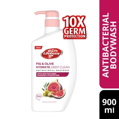 LIFEBUOY Body Wash Bottle Figs & Olive 900ml