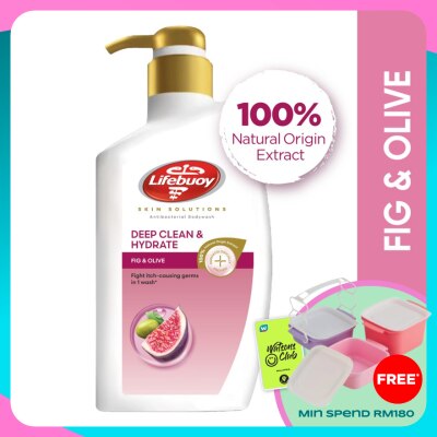 LIFEBUOY Body Wash Bottle Fig & Olive 900ml