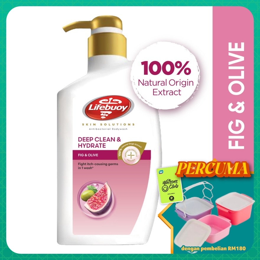 Body Wash Bottle Fig & Olive 900ml