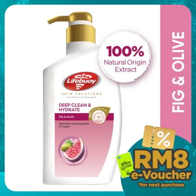 LIFEBUOY Body Wash Bottle Fig & Olive 900ml