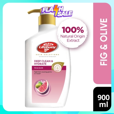 LIFEBUOY Body Wash Bottle Fig & Olive 900ml image