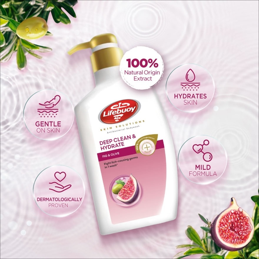 Body Wash Bottle Fig & Olive 900ml