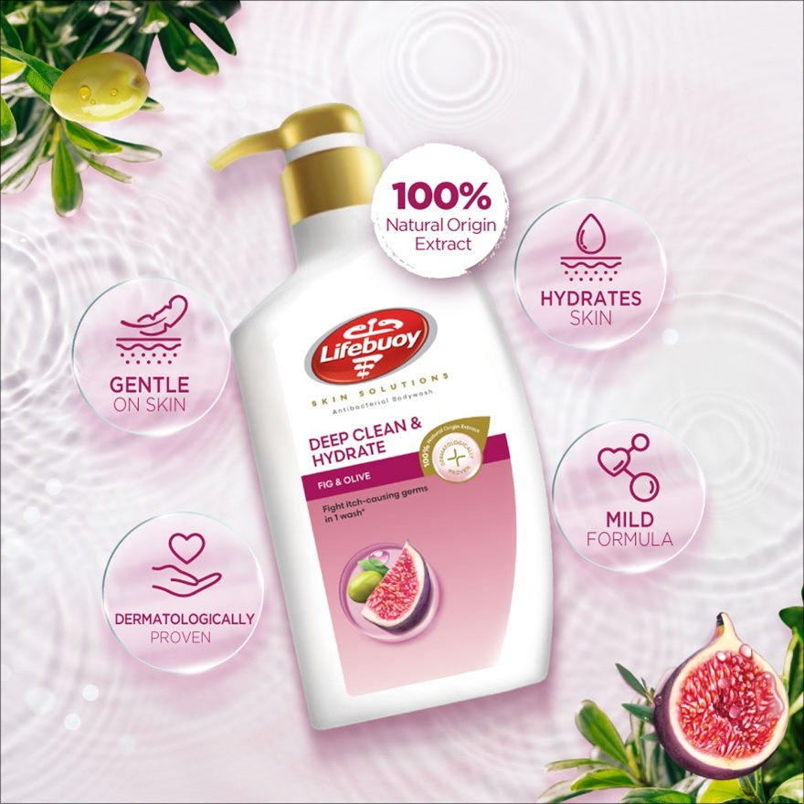 Body Wash Bottle Fig & Olive 900ml image