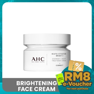 AHC Gluta-Ctivation Bright 3 Overday+Night Treatment Cream 50ml