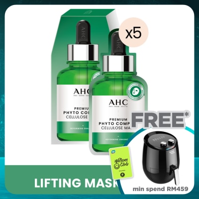 AHC Premium Phyto Complex Cellulose Mask 5s