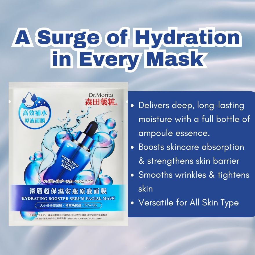 Hydrating Booster Serum Facial Mask 1s