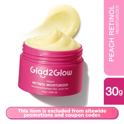 GLAD2GLOW Peach Retionl Moisturizer 30g