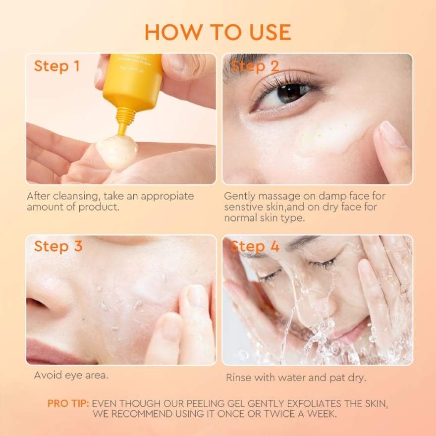 Apricot Glycolic Acid Exfo Smooth Peeling Gel 50g
