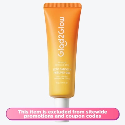 GLAD2GLOW Apricot Glycolic Acid Exfo Smooth Peeling Gel 50g