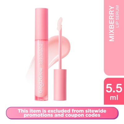 GLAD2GLOW Mixberry Juicy Lip Serum 5.5ml