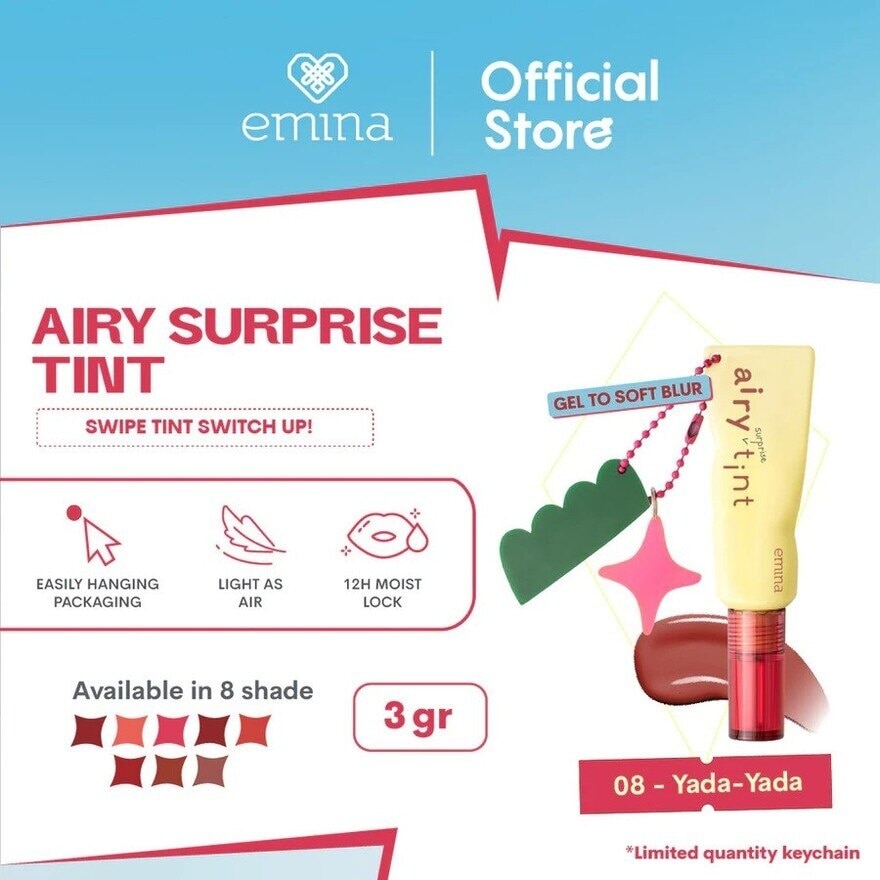 Airy Surprise Tint 08 Yada Yada