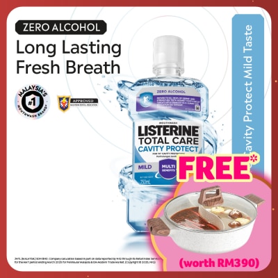 LISTERINE Total Care Cavity Protect 750ml