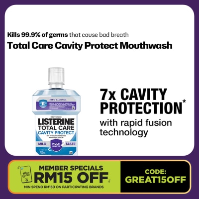 LISTERINE Listerine Total Care Cavity Protect 750ml