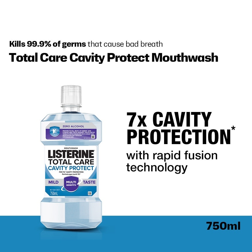 Listerine Total Care Cavity Protect 750ml